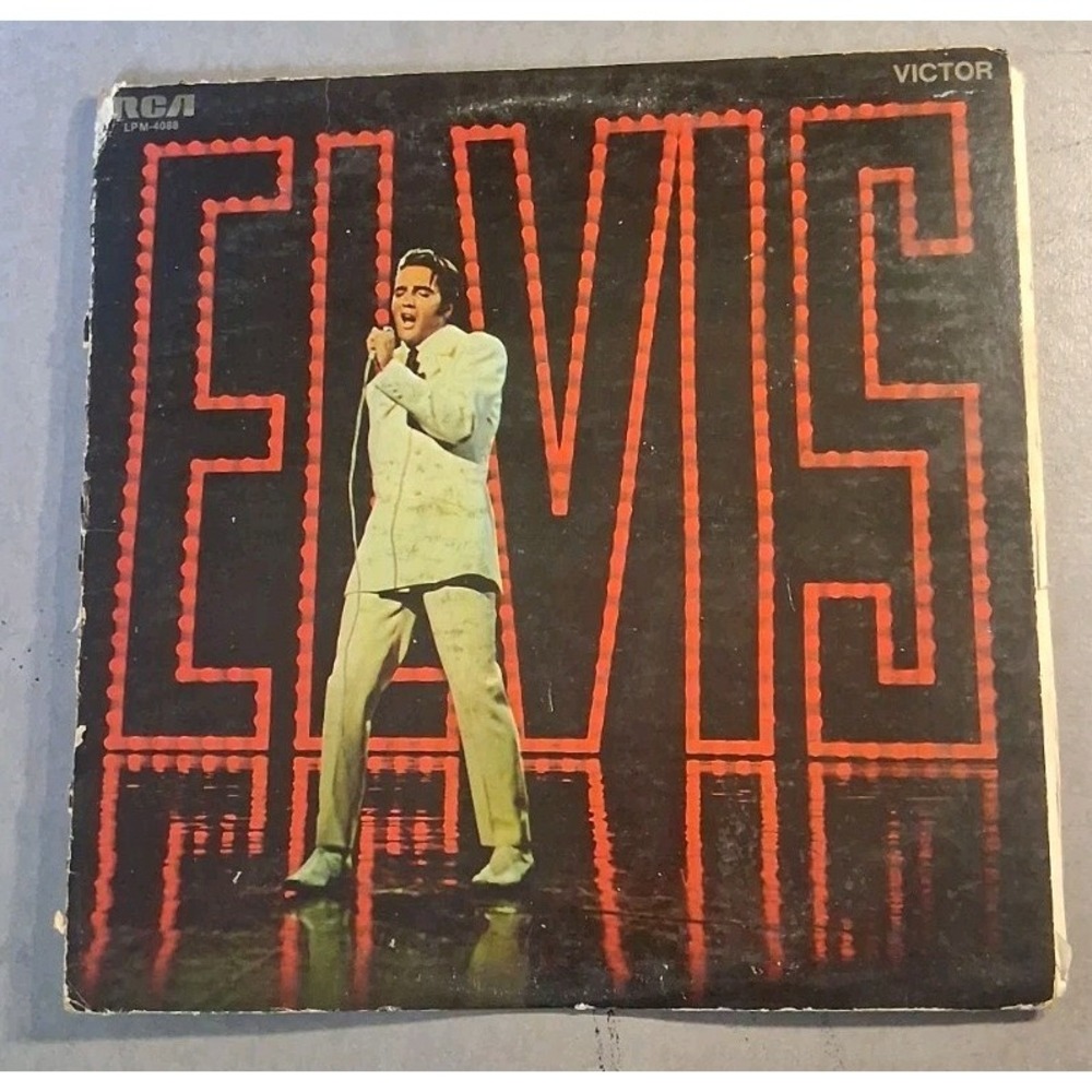 Elvis Presley NBC-TV Special (RCA Victor LPM-4088) Rockaway 1968 Mono